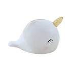 New design of hand painted wholesale polyresin whale animal piggy bank for kids