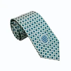 Fashion accessory custom design 100%silk custom logo ties