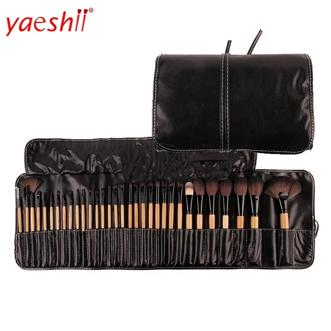 

Yaeshii 2019 Professional 32pcs Makeup Brushes Set Make Up Powder Brush Cosmetic Beauty Tools Kit makeup brush with Bag, Optional color or customized makeup brush