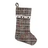 Best Selling Christmas Santa Gift Stocking Decorative Sock