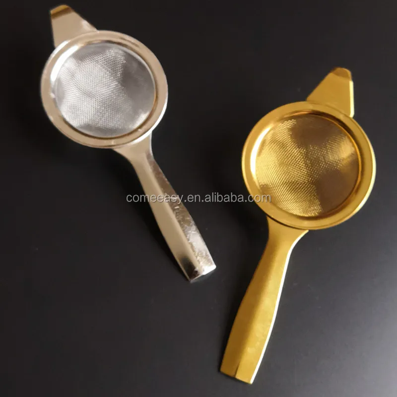 Ins Style kitchen tools gold-plated 304 stainless steel with handle cooking strainer
Ins Style kitchen tools gold-plated 304 stainless steel with handle cooking strainer