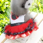 Dog luxury dress princess sweetheart clothes pet skirt