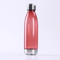 cola water bottle plastic 750ML cola shape high quality plastic sports bottle low MOQ with stainless steel lid and base
cola water bottle plastic 750ML cola shape high quality plastic sports bottle low MOQ with stainless steel lid and base