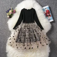 Kids Dresses For Girls Black Autumn Long Sleeve Girls Ball Gown Dress Sequined Star Children Dress Casual Wear 3 to 8 Years
Kids Dresses For Girls Black Autumn Long Sleeve Girls Ball Gown Dress Sequined Star Children Dress Casual Wear 3 to 8 Years