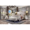 bedroom sets luxury king size European Antique Luxury Rococo Carved furniture wedding bedroom set fancy bedroom set