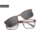 MOD.14 Eyeglass Clip on Metal Magnet Glasses Frame