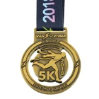 Hot Sale Custom Metal 3D Old Gold Color Run Sport Medals