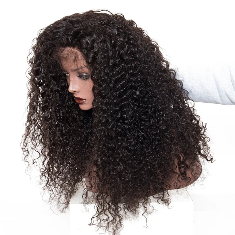 Wholesale Pre Plucked 180% Density Lace Human Hair Deep Curly 360 Lace Wig
Wholesale Pre Plucked 180% Density Lace Human Hair Deep Curly 360 Lace Wig