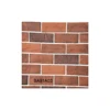 Artificial stone red cladding veneer facade slip fascia wall thin brick tiles