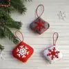 wholesale custom design eco friendly felt DIY christmas decoration hanging ornaments