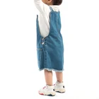 Different sizes children girls baby ankle-length denim baby dress