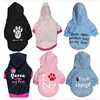 3Takins Pet Dog Hooded Clothes Apparel Puppy Cat Warm Hoodies Coat Sweater for Small Dogs