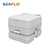 SEAFLO 10L Portable Mobile Toilet Plastic Toilet Bowl for Camping