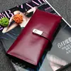 Lymech Hight Quality ClutchSlim rfid Cow Real Genuine Leather Card Holder Money Purse Wallet Bag Pocket Women for marketing