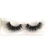 Private label natural false eyelashes 3D transparent band mink lashes for women