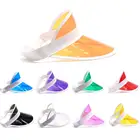 Plastic Transparent UV Protection Sun Visor Cap with Multiple Color Selection