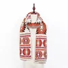 hot selling OEM new design custom winter warm cotton scarf hijab blanket scarf