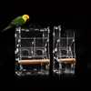 Wholesale Bird supplies handmade smooth surface bird feeder acrylic bird cage
