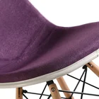 Kitchen Room Dining Fabric Dining Room Chair Kitchen Room Wooden Legs Upholstered Fabric Dining Chair Velvet