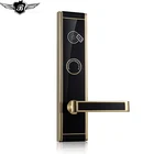 85mm mortise Bracelet biometric hotel door lock system sdk for hotel rfid card door lock
