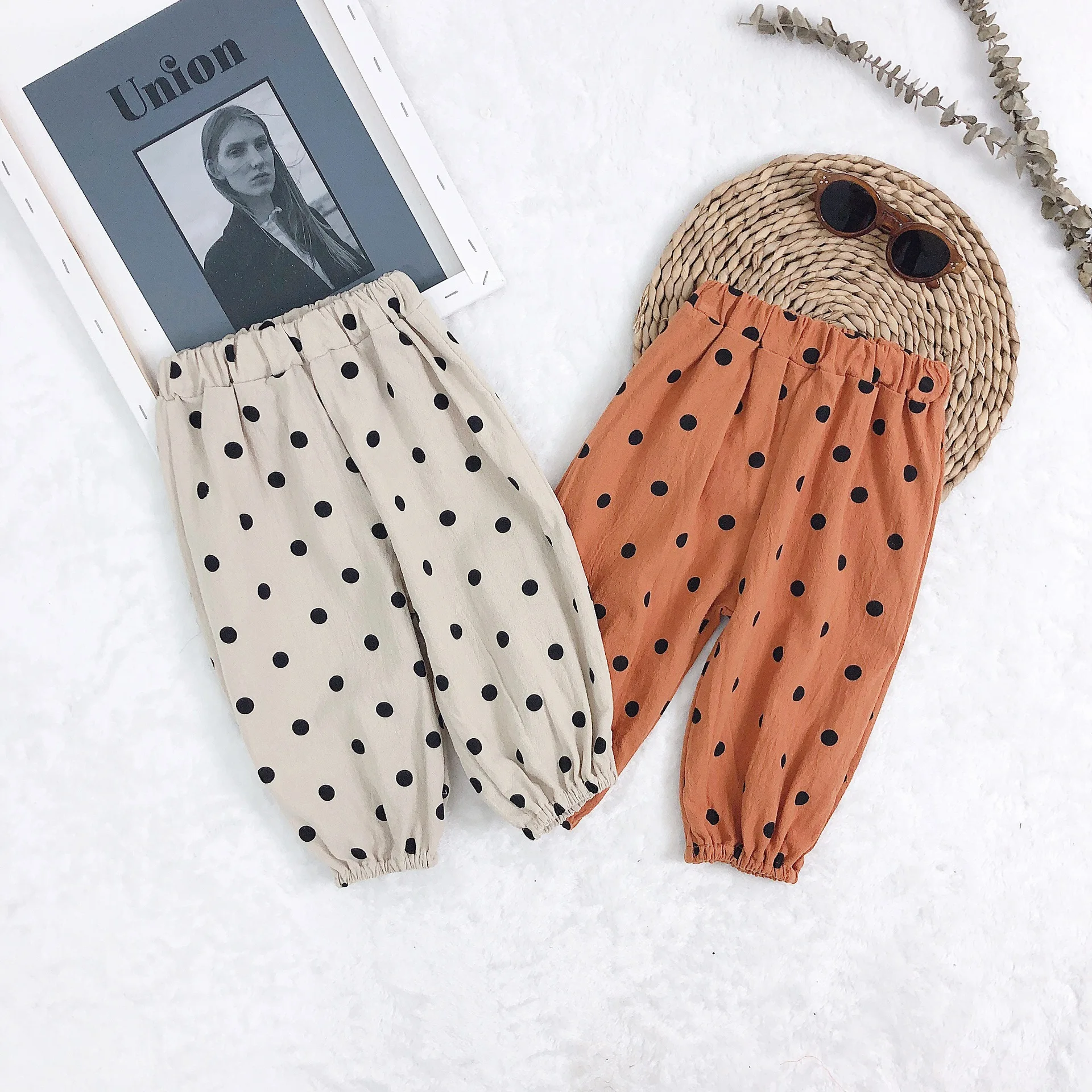 Kids 2019 Spring Summer Wholesale Dot Linen Wide Leg Pants 2 Color Select For 1-5Y Boys Girls 
Kids 2019 Spring Summer Wholesale Dot Linen Wide Leg Pants 2 Color Select For 1-5Y Boys Girls