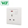 attractive design high quality british standard wall switch socket 13a
