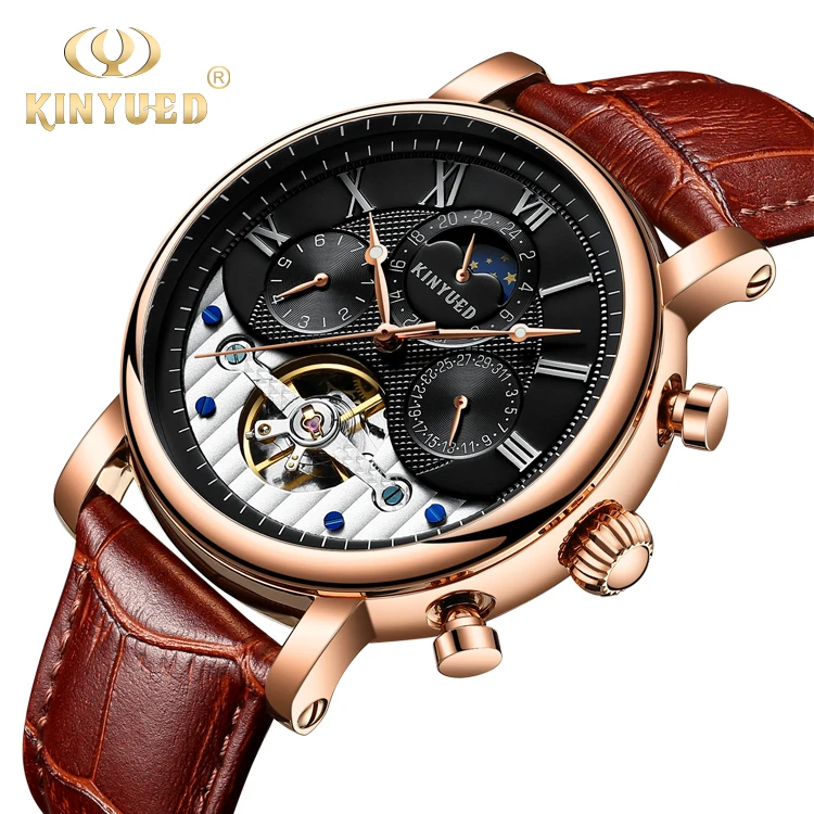 KINYUED mens wrist watch automatic movement skeleton automatic tourbillon watch men
KINYUED mens wrist watch automatic movement skeleton automatic tourbillon watch men