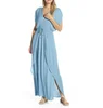 MAGICMK Wrap Maxi Cover-Up Dress Fashion Summer Dress Casual Dress