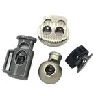 Cylinder Accessories Leather Draw Locks Beads Swimwear Custom Metal Cord End Stopper For Garments