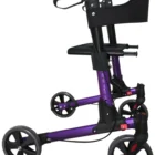 Adults walker Double folding aluminium rollator, upright walker for adults TRA03
