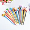 korean top sell stationery products Wholesale gift Promotion loose packing wooden HB pencils customised with company logo 021