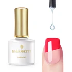 BORN PRETTY 10ml Tempered Strengthen Combination Nail Gel Polish Base Coat Matte No Wipe Top Coat