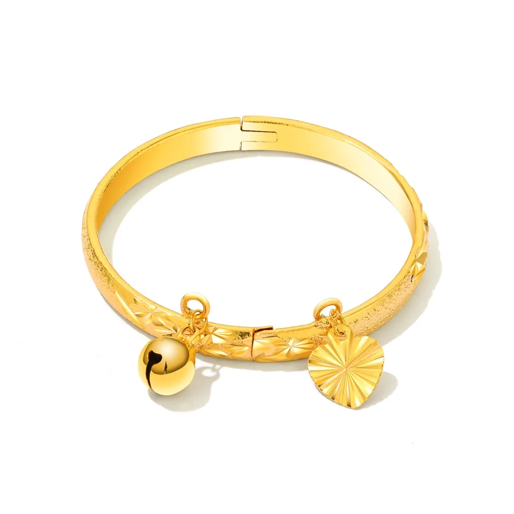 Cute copper gold bangle bracelet for children,christmas jingle bell jewelry gold baby charm bracelet
Cute copper gold bangle bracelet for children,christmas jingle bell jewelry gold baby charm bracelet