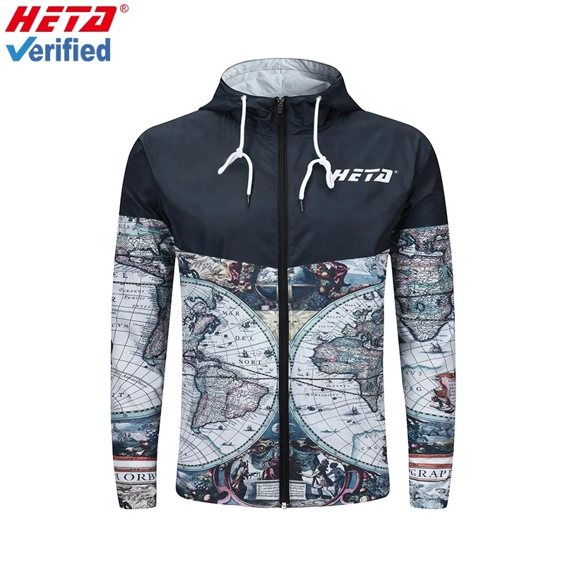 Unisex 100% polyester material waterproof with your own design zipper windbreaker jacket, Customized color
Unisex 100% polyester material waterproof with your own design zipper windbreaker jacket, Customized color