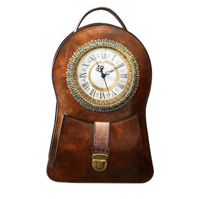 2021 Xianjian Clock Shaped Backpack Handbag With Battery Real Walking Backpack Shoulder Bag (XJBP178), Red,black,brown
2021 Xianjian Clock Shaped Backpack Handbag With Battery Real Walking Backpack Shoulder Bag (XJBP178), Red,black,brown