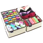 Foldable storage closet underwear organizer drawer divider