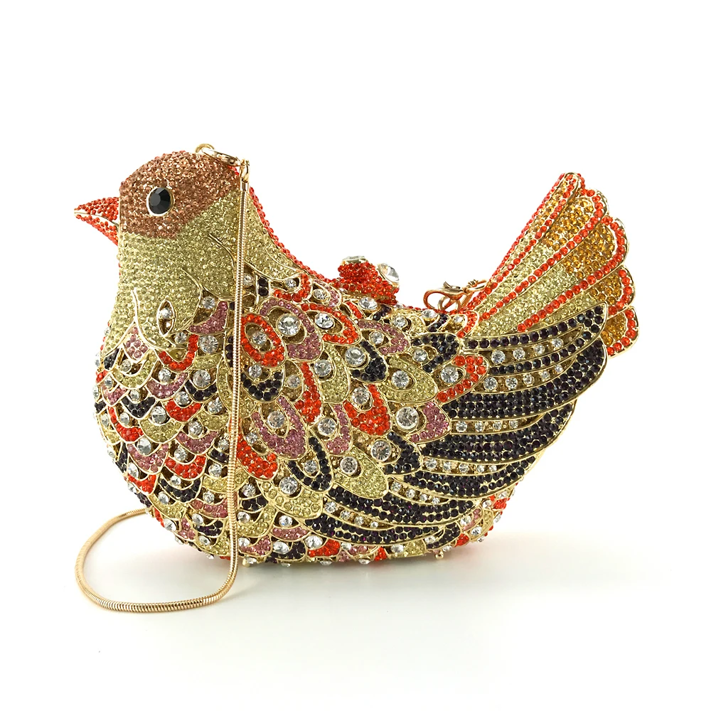 Handmade animal crystal women birds shape crystal clutch bags OC3549, Or custom any color
Handmade animal crystal women birds shape crystal clutch bags OC3549, Or custom any color