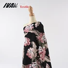 New style luxury woven summer dress print 100% rayon fabric garment