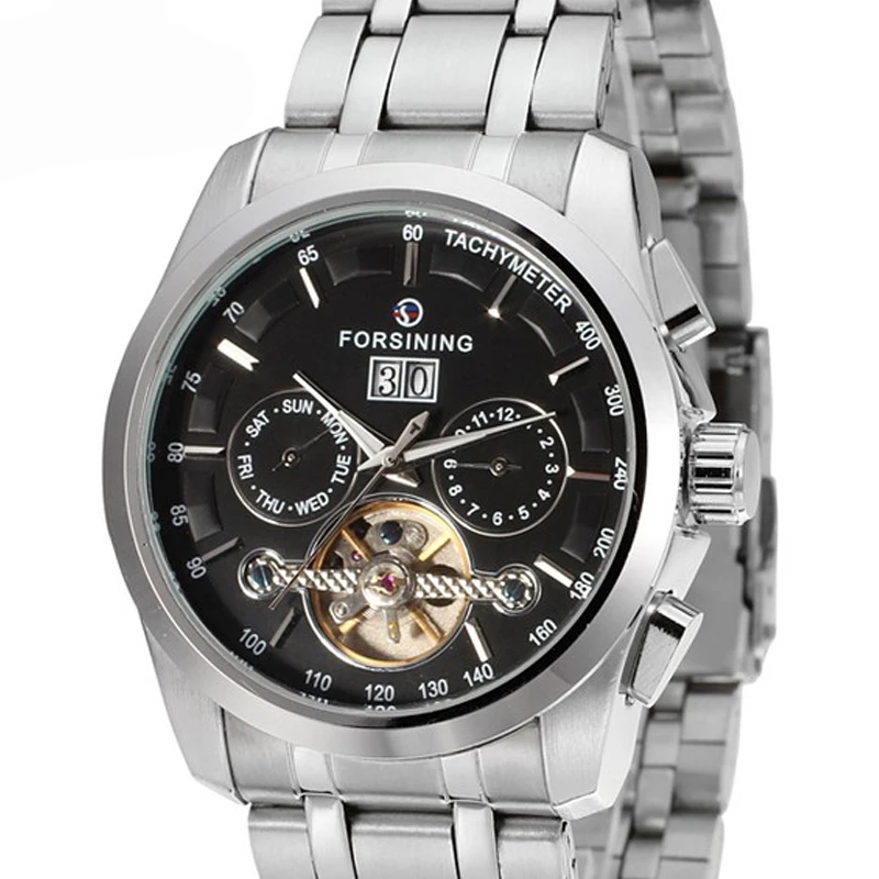 Original OEM Forsining Brand Men's Fashion Leisure Tourbillon Automatic Mechanical Watch Full Stainless Steel Band Wristwatches
Original OEM Forsining Brand Men's Fashion Leisure Tourbillon Automatic Mechanical Watch Full Stainless Steel Band Wristwatches
