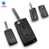 2 Buttons Keyless Entry Remote Key Fob Key Shell Case CE0536 for CIT C2 C3 C4 C5 C6 C8 CE0523 PEU 207 307