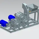 High coated effect and coated ratio of Series Powder surface coating machine