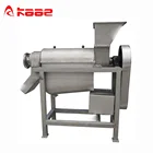 Industrial fruit screw lemon orange apple ginger coconut milk juice juicer extractor and squzzer