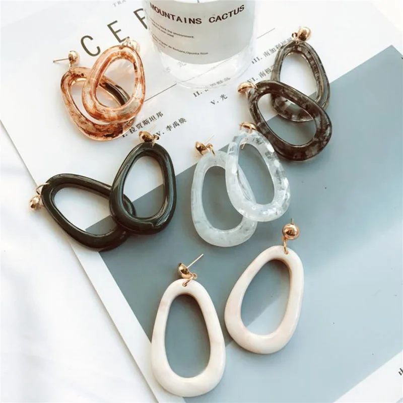 Free shipping New Bohemian Transparent Exaggerated Geometric Oval Large Earrings Fashion Jewelry 2019 Wedding Earring for Women, Picture
Free shipping New Bohemian Transparent Exaggerated Geometric Oval Large Earrings Fashion Jewelry 2019 Wedding Earring for Women, Picture