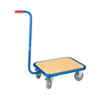 Platform Cart Folding Warehouse Moving Push Hand Truck Cargo Handling Lightweight Luggage Hand Trolley