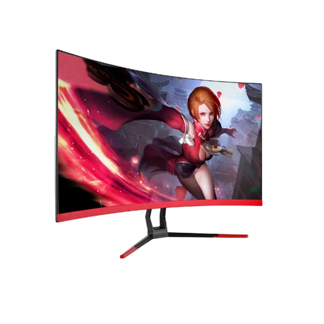 24 inch curved pc monitor gaming monitor 144hz, Black;white color
24 inch curved pc monitor gaming monitor 144hz, Black;white color