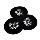Collar trademark suit textile high quality woven label custom logo in garment