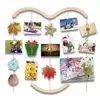 Hanging Photo Display Collage Multi Pictures Organizer family photo frame