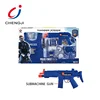 Hot selling 9pcs kids plastic gun school costume role play game toy police set