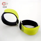 Adjustable wrap Hook and loop strap Black 5/8"x6" 16x160mm hook and loop cable straps with Metal buckle for heavy duty