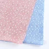 Textile exporter in china foil print knit crepe polyester chiffon fabric dresses